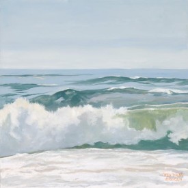 Booming Foam, 12 x 12, Fine Art Print