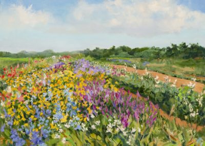 Balsam Farms, oil on canvas, "11 x 14"