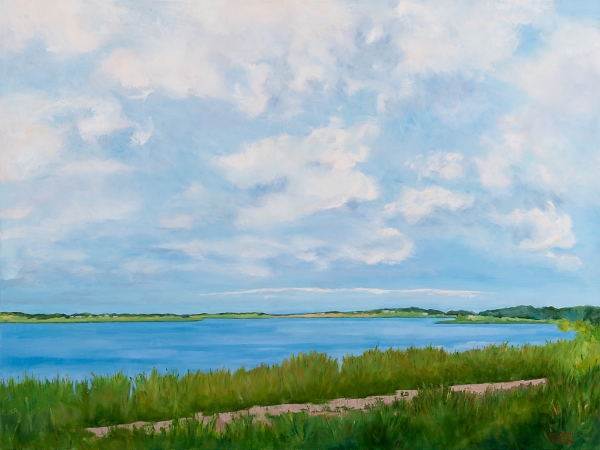 Open Sky, Blue Water 36 x 48 oil/canvas