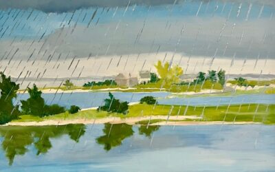 Sudden Shower Over Towd Point